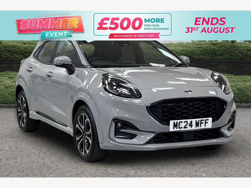 Ford Puma 1.0 Ecoboost Hybrid Mhev St-line Grey
