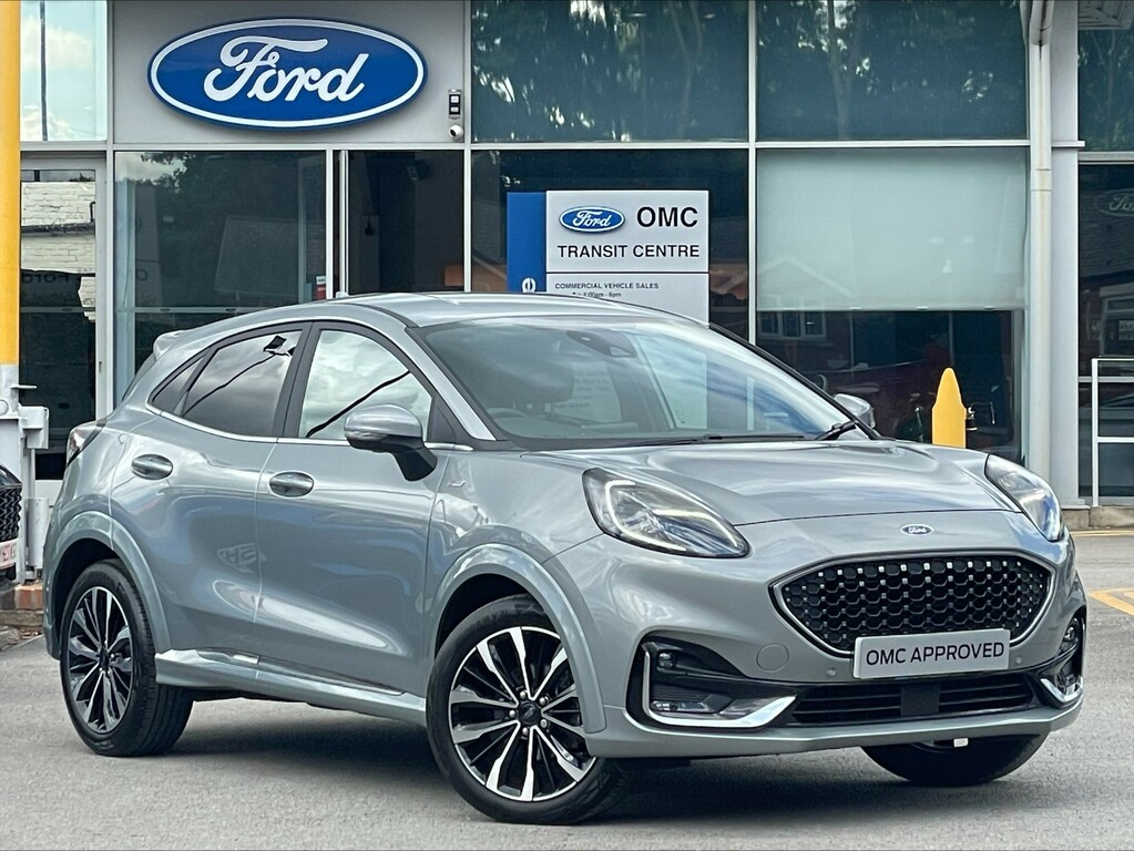 Ford Puma 1.0 Ecoboost Hybr Mhev 155 St-line Vignale Dct Silver