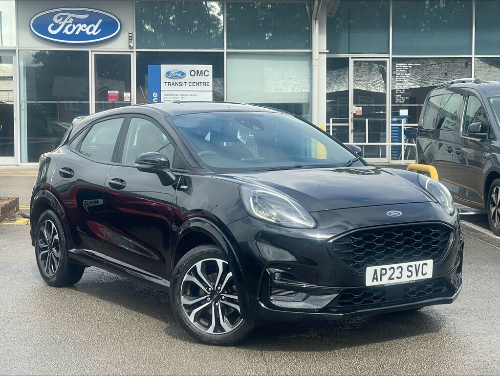 Ford Puma 1.0 Ecoboost Hybrid Mhev St-line Dct Black