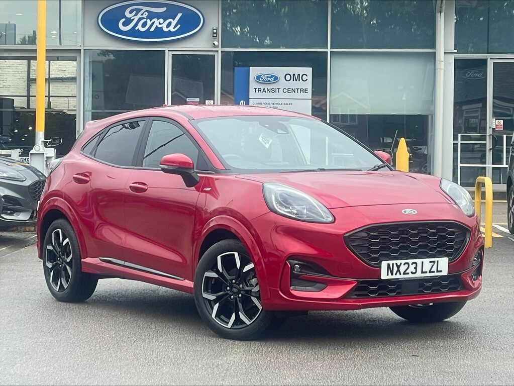 Ford Puma 1.0 Ecoboost Hybrid Mhev St-line X Dct Red
