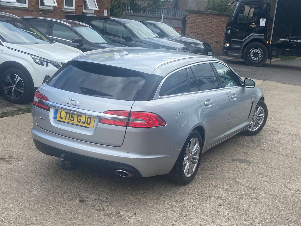 Jaguar XF Luxury Sportbrake Euro 5 Ss Silver #3