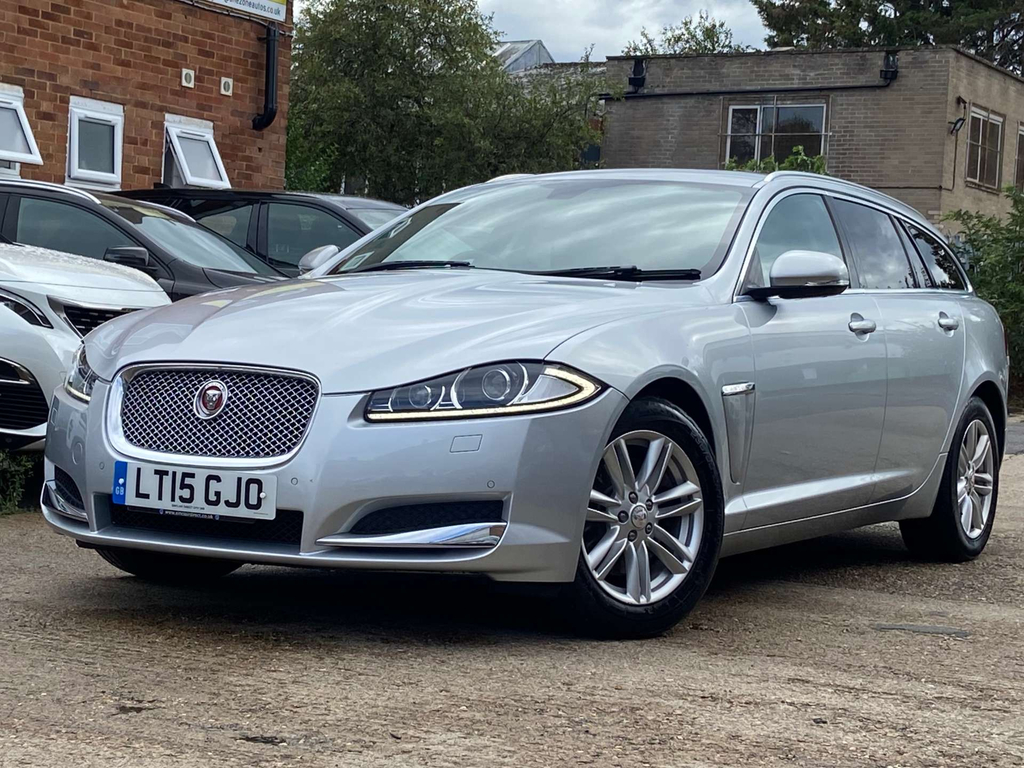 Jaguar XF Luxury Sportbrake Euro 5 Ss Silver #2
