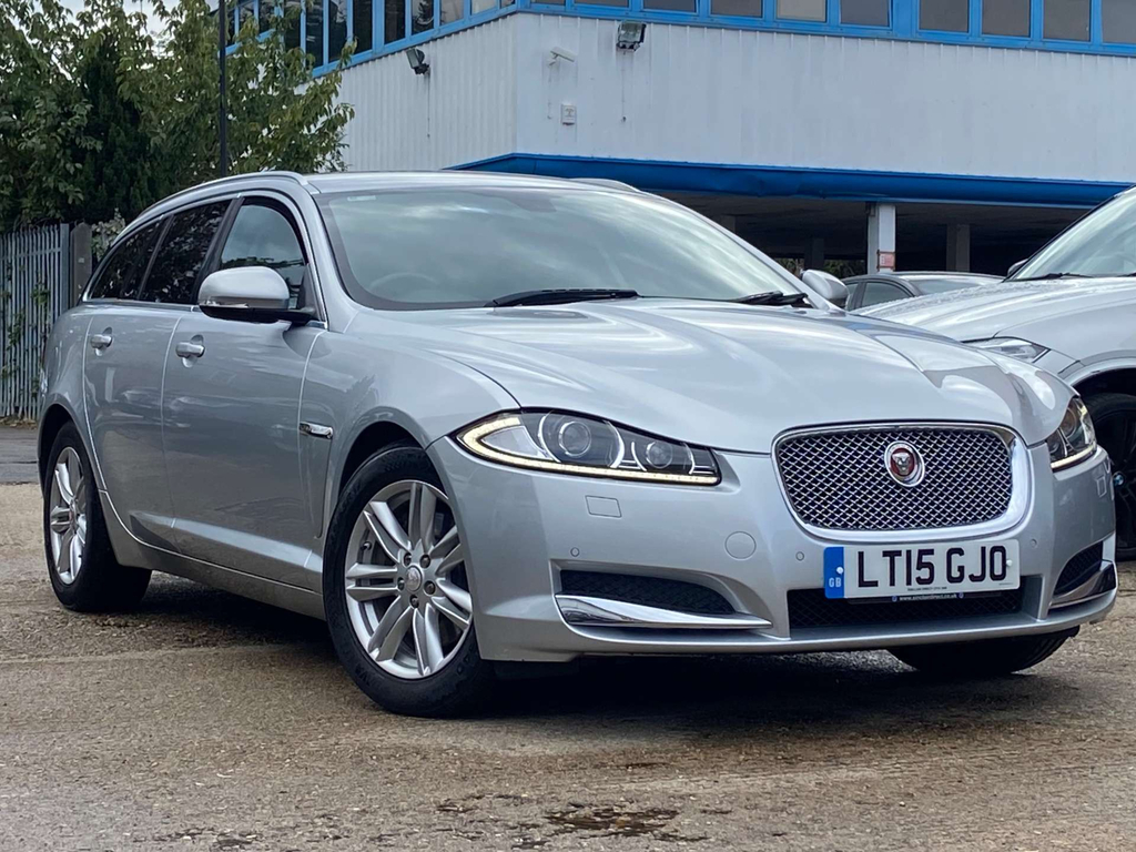 Jaguar XF Luxury Sportbrake Euro 5 Ss Silver