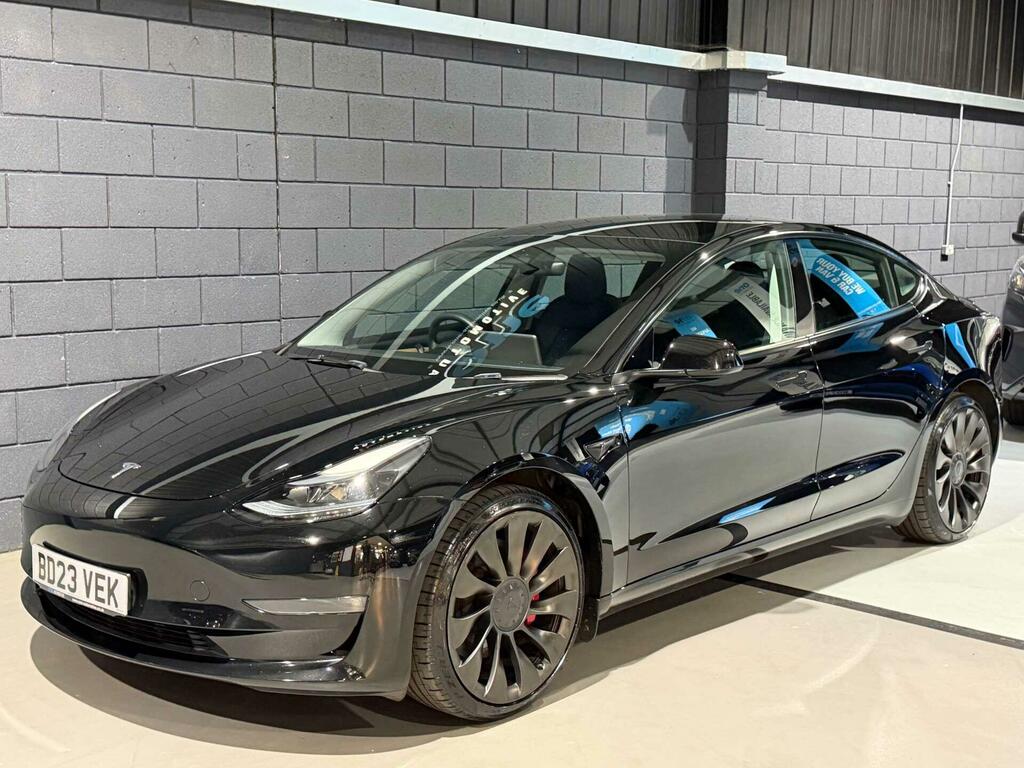 Tesla Model 3 Dual Motor Performance 4Wde Performanc BD23VEK Black #2