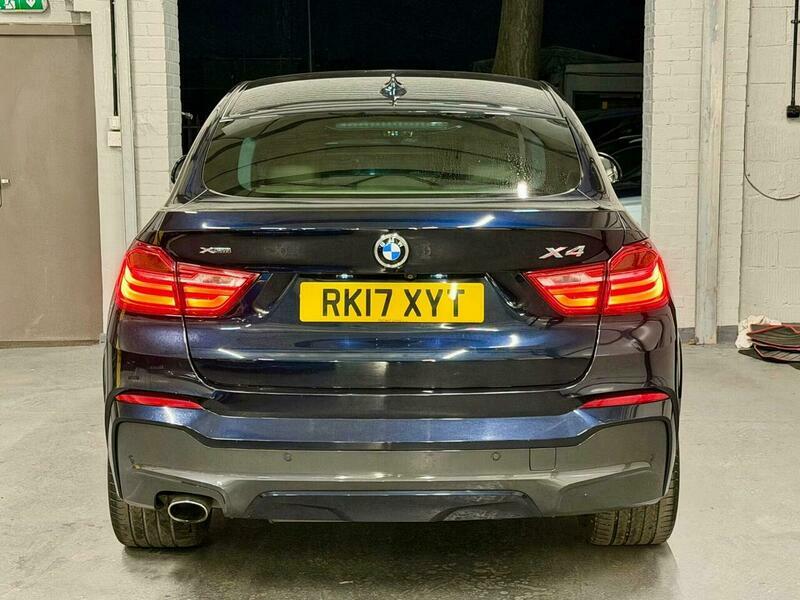 BMW X4 2.0 20D M Sport RK17XYT Black #5