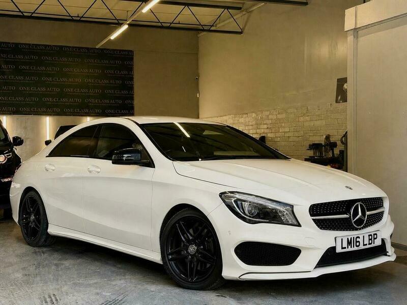 Mercedes-Benz CLA Class 2.1 Cla220d Amg Sport White