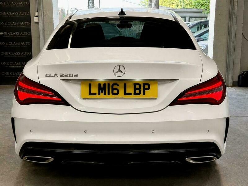 Mercedes-Benz CLA Class 2.1 Cla220d Amg Sport White #5