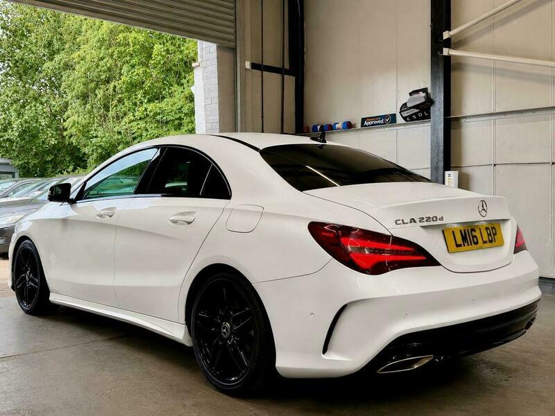 Mercedes-Benz CLA Class 2.1 Cla220d Amg Sport White #2