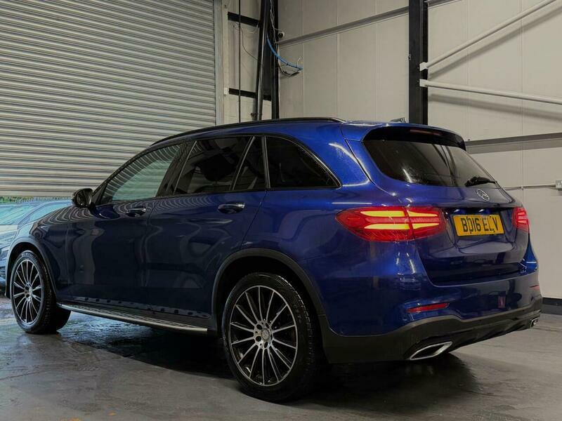 Mercedes-Benz C Class 2.1 Glc220d Amg Line Blue #3
