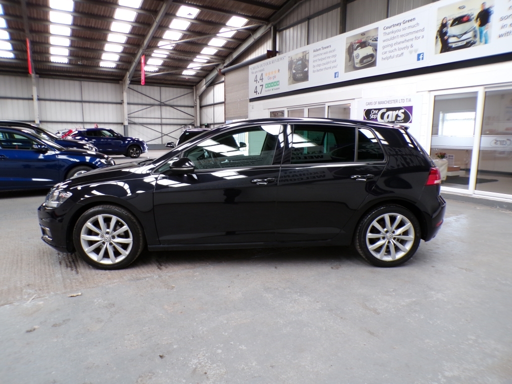 Volkswagen Golf 1.6 Gt Tdi Bluemotion Technology VO17UEY Black #4