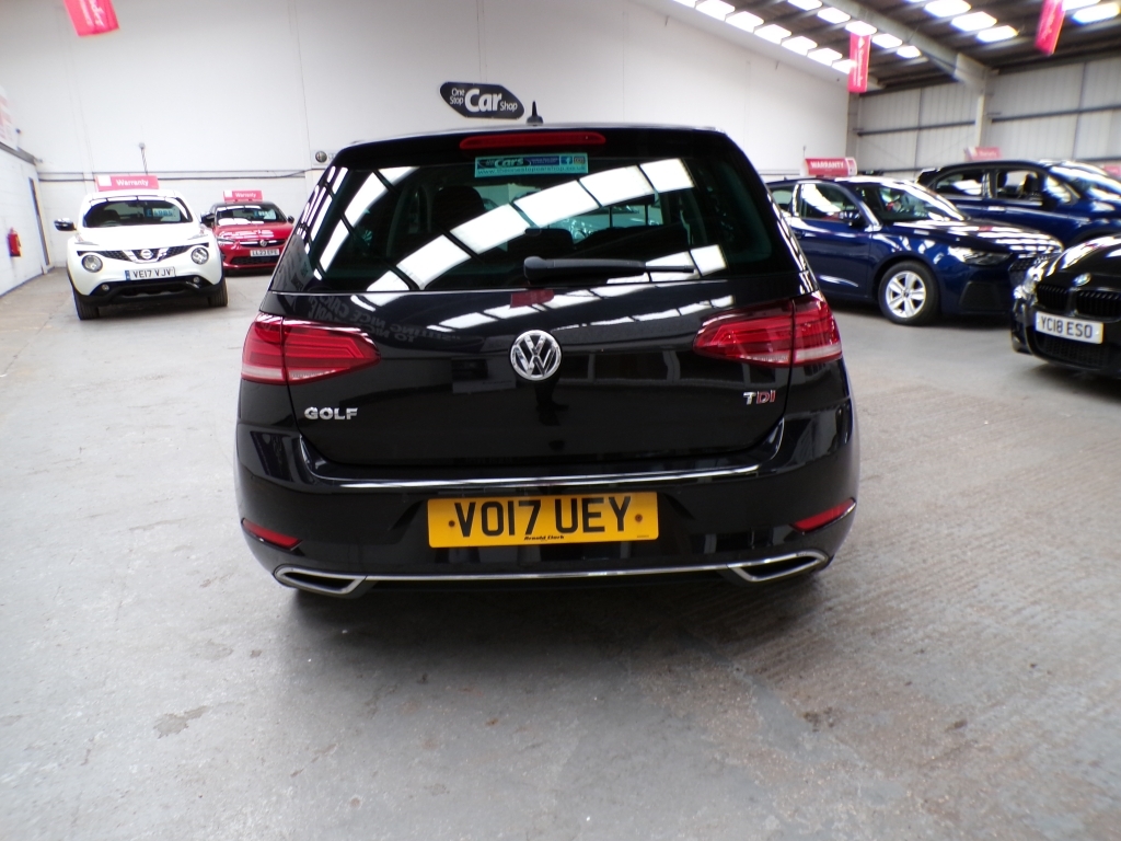 Volkswagen Golf 1.6 Gt Tdi Bluemotion Technology VO17UEY Black #6