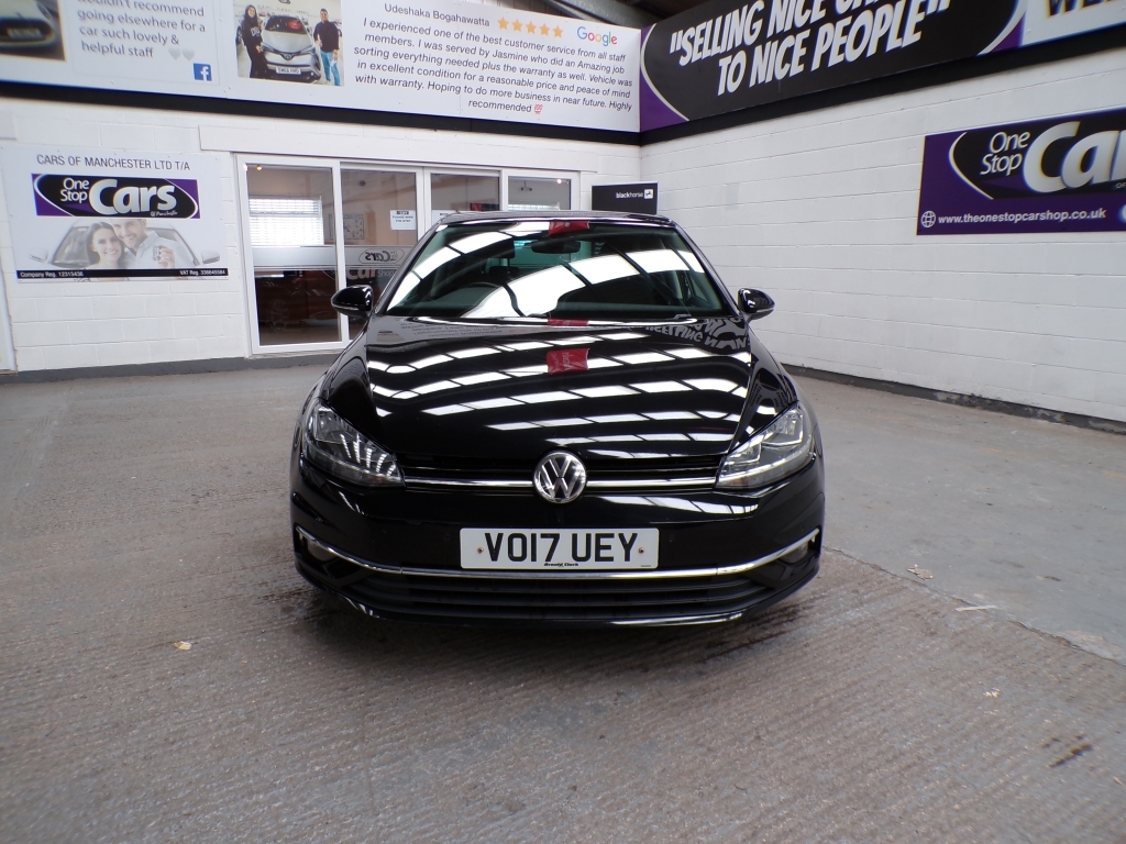 Volkswagen Golf 1.6 Gt Tdi Bluemotion Technology VO17UEY Black #2