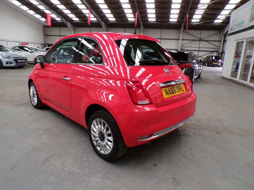 Fiat 500 1.2 Lounge NA66OPL Pink #4
