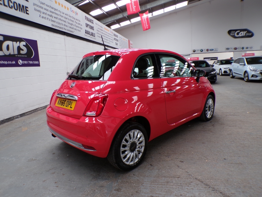 Fiat 500 1.2 Lounge NA66OPL Pink #6