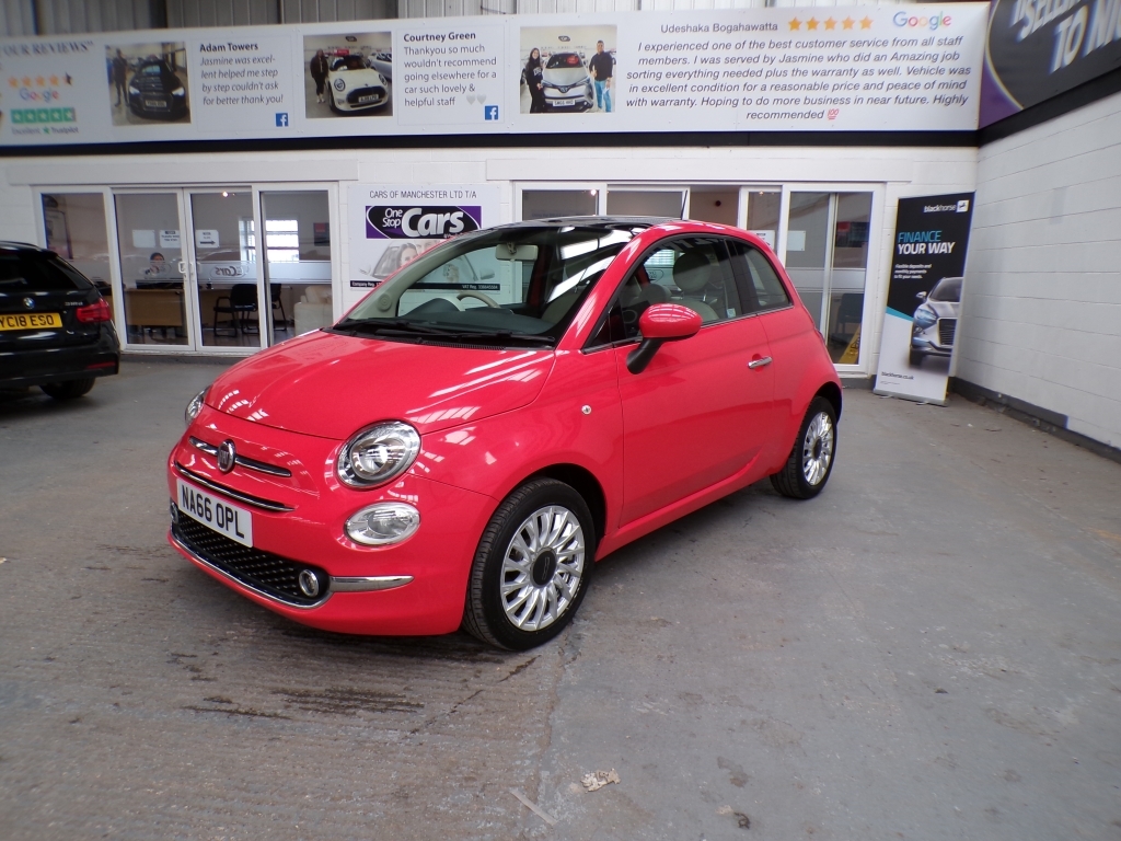 Fiat 500 1.2 Lounge NA66OPL Pink #2