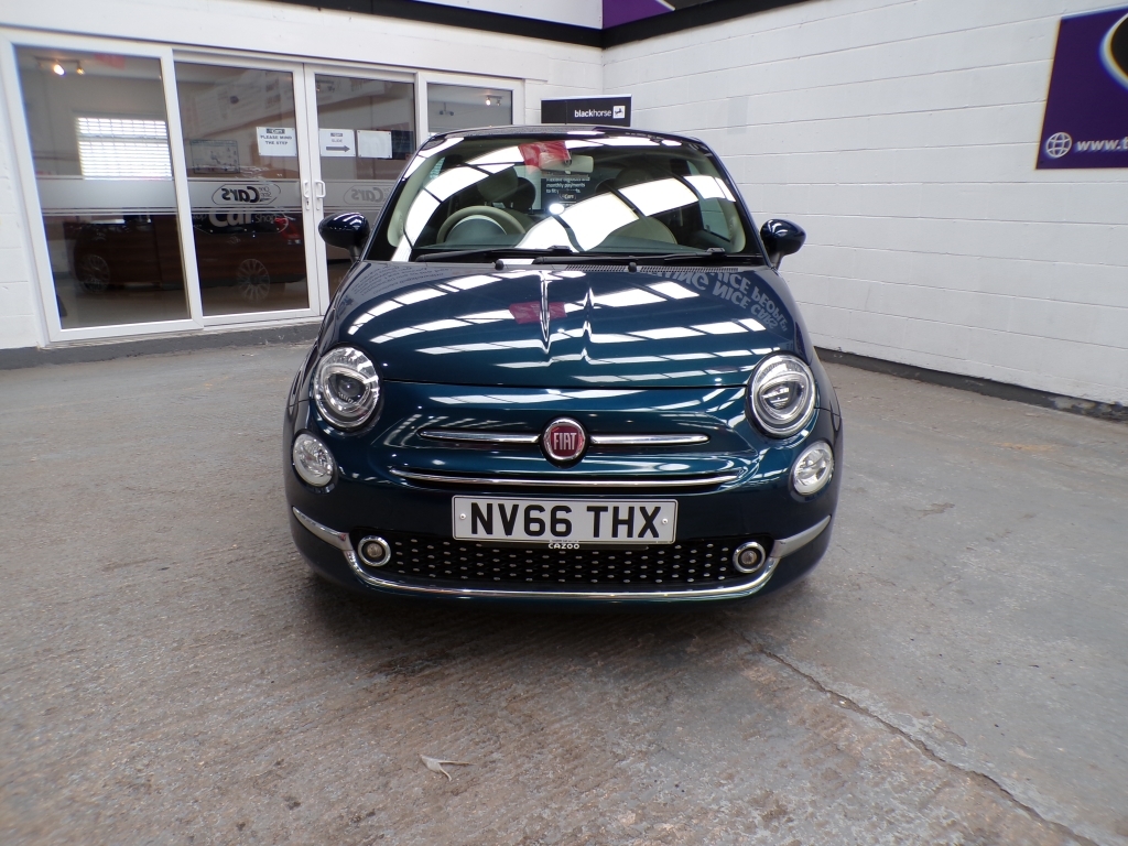 Fiat 500 1.2 Lounge NV66THX Blue