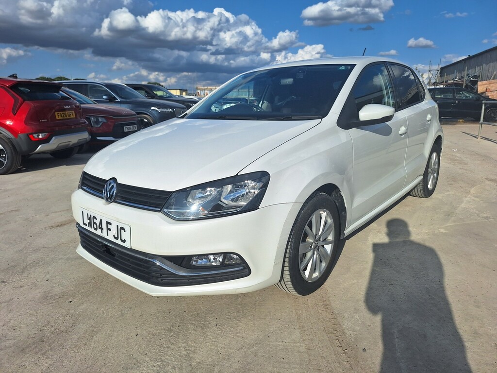 Volkswagen Polo Hatchback 1.2 Tsi Bluemotion Tech Se 201464 White #5
