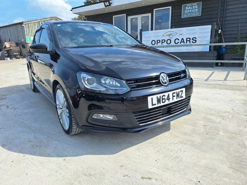 Volkswagen Polo Hatchback 1.2 Tsi Bluemotion Tech Se 201414 Black