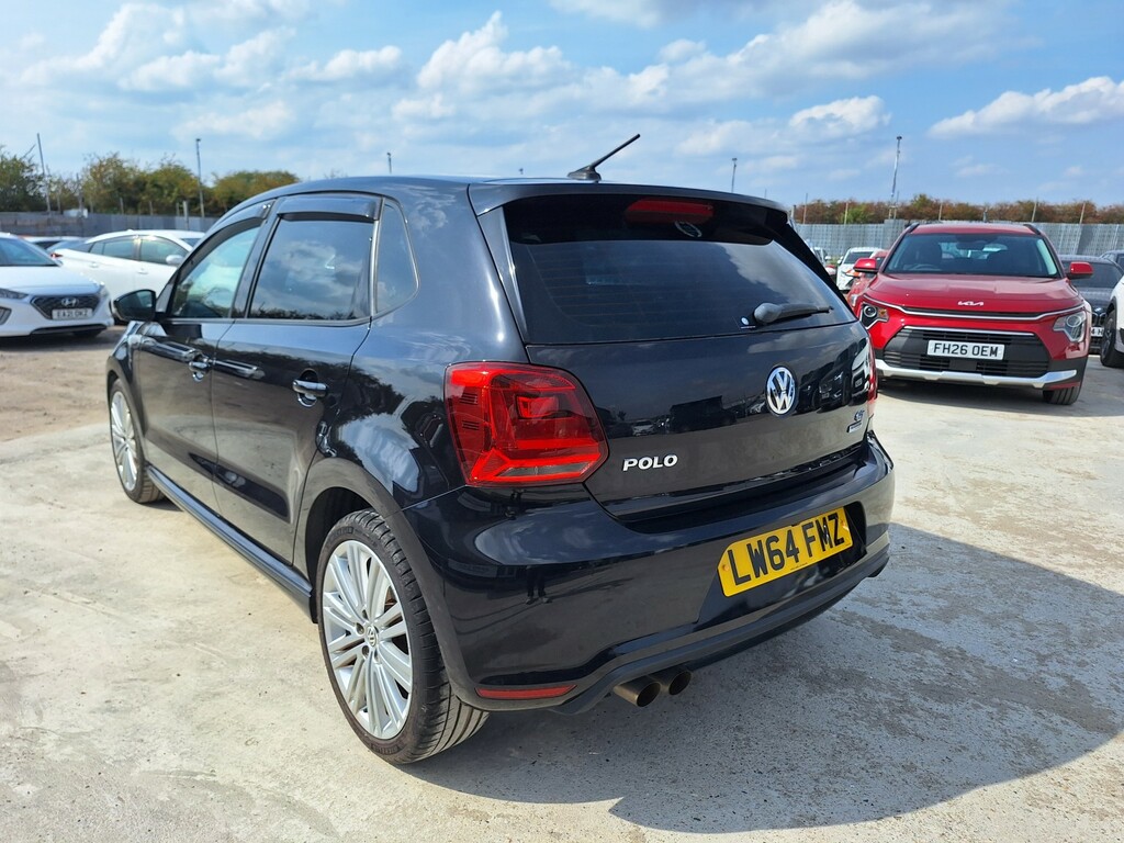 Volkswagen Polo Hatchback 1.2 Tsi Bluemotion Tech Se 201414 Black #5