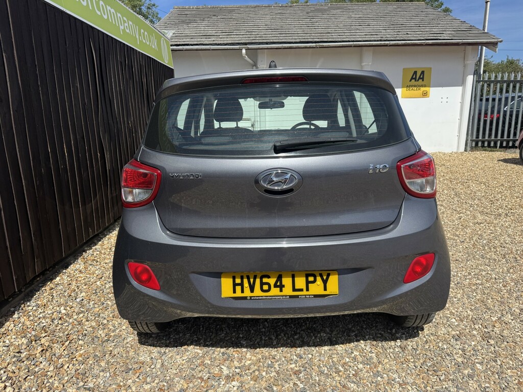 Hyundai I10 Hatchback 1.0 Se 2014 HV64LPY Grey #5