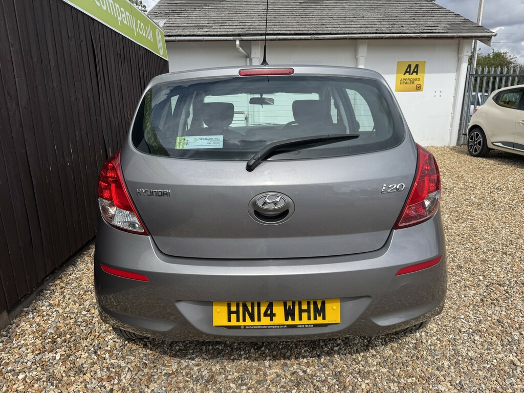 Hyundai I20 Hatchback 1.2 Active 2014 HN14WHM Grey #5