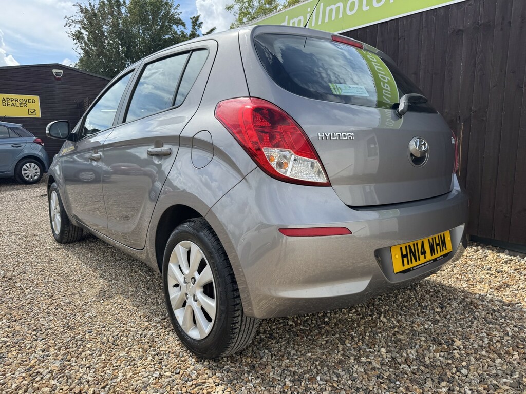 Hyundai I20 Hatchback 1.2 Active 2014 HN14WHM Grey #4