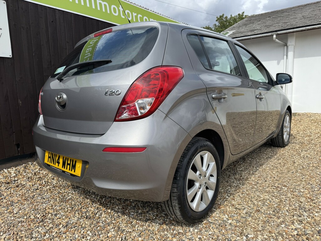 Hyundai I20 Hatchback 1.2 Active 2014 HN14WHM Grey #6