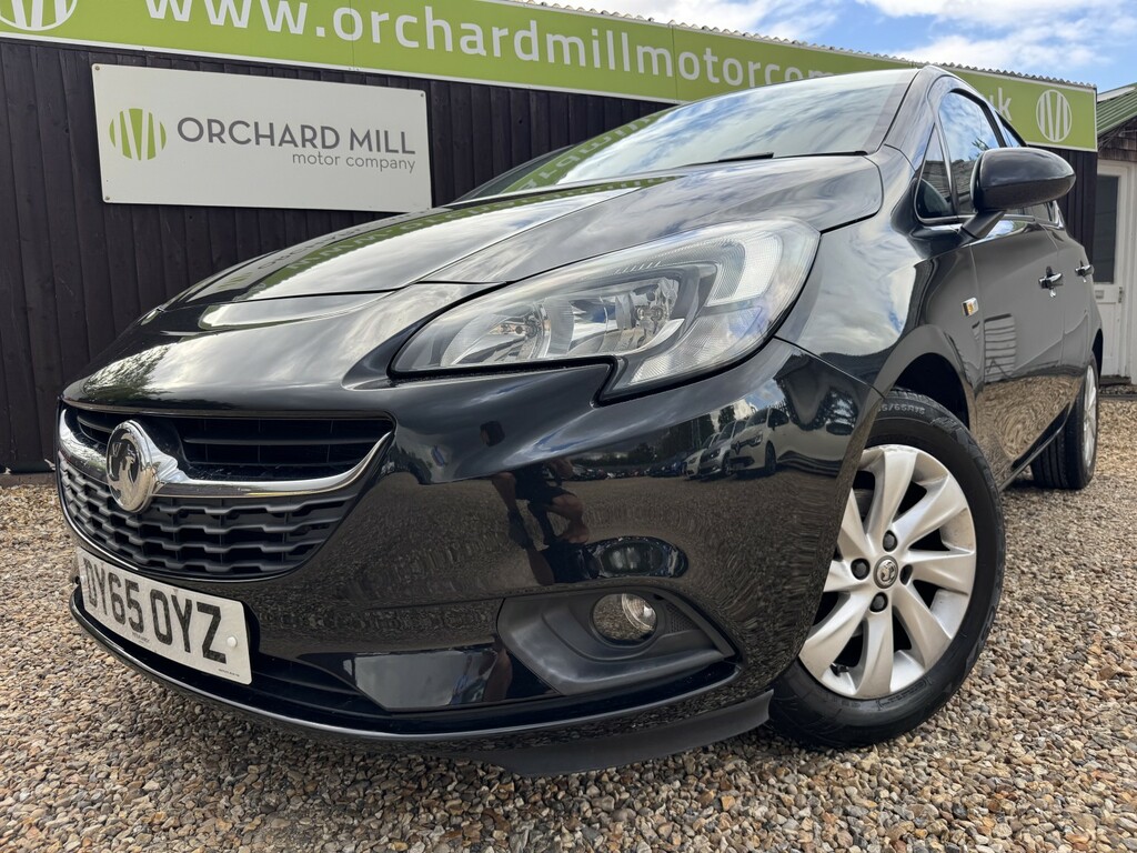 Vauxhall Corsa Hatchback 1.2 I Design 2015 DY65OYZ Black