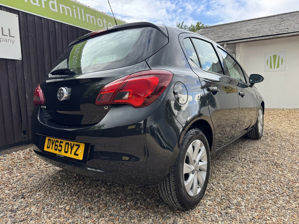 Vauxhall Corsa Hatchback 1.2 I Design 2015 DY65OYZ Black #6