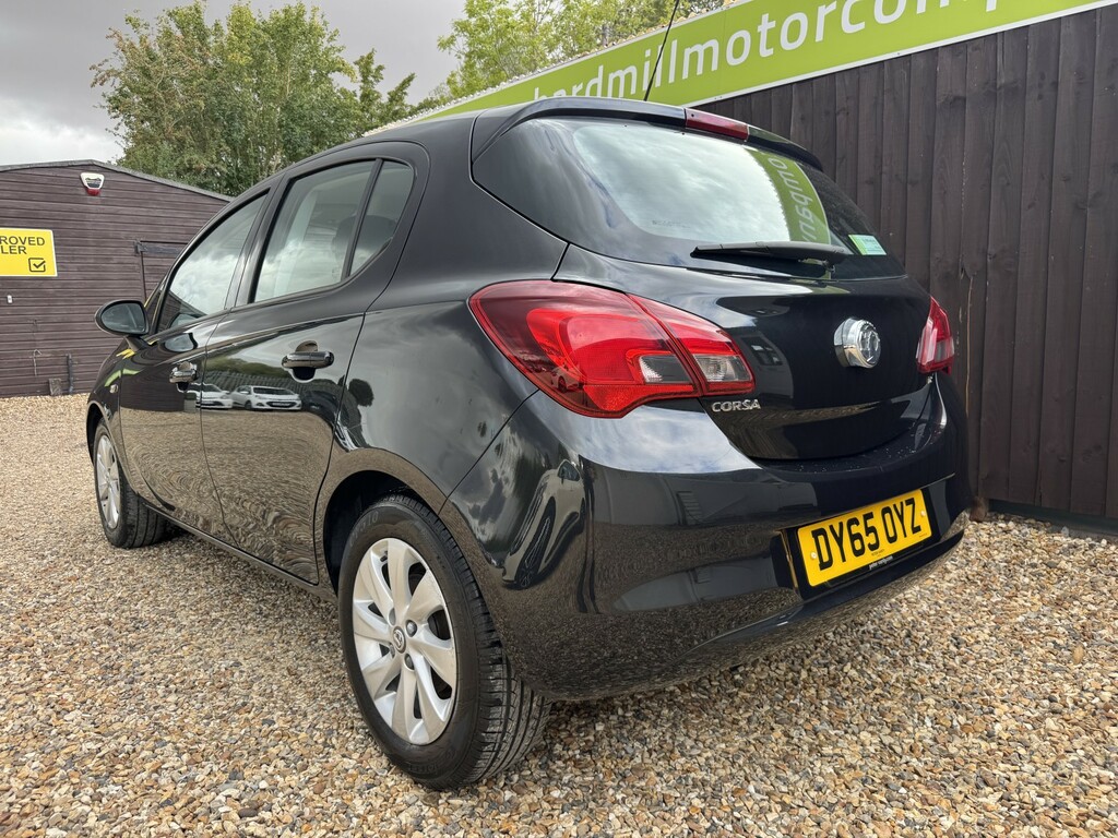 Vauxhall Corsa Hatchback 1.2 I Design 2015 DY65OYZ Black #4