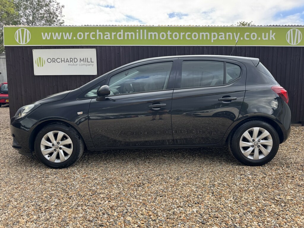Vauxhall Corsa Hatchback 1.2 I Design 2015 DY65OYZ Black #3