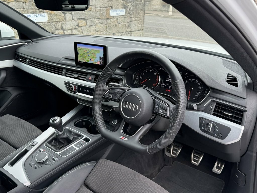 Audi A4 2L S Line NJ19YSL White #6