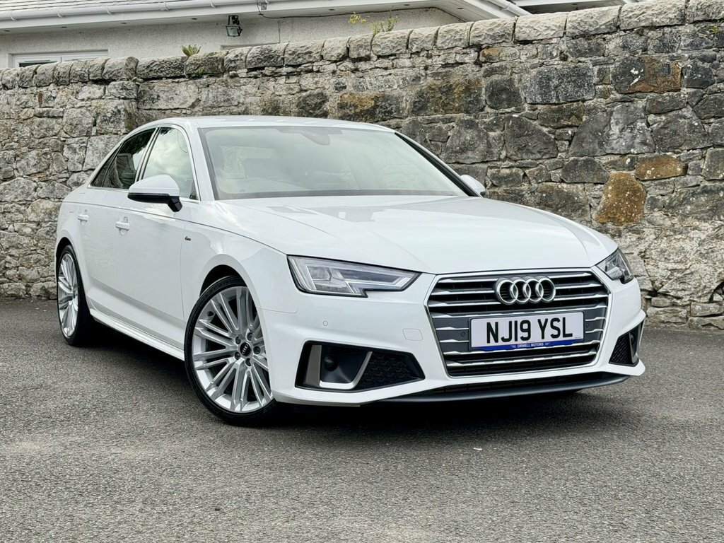Audi A4 2L S Line White