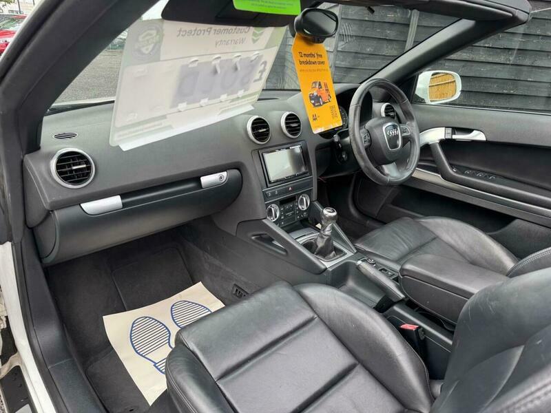 Audi A3 Cabriolet Tdi S Line Convertible Silver #26
