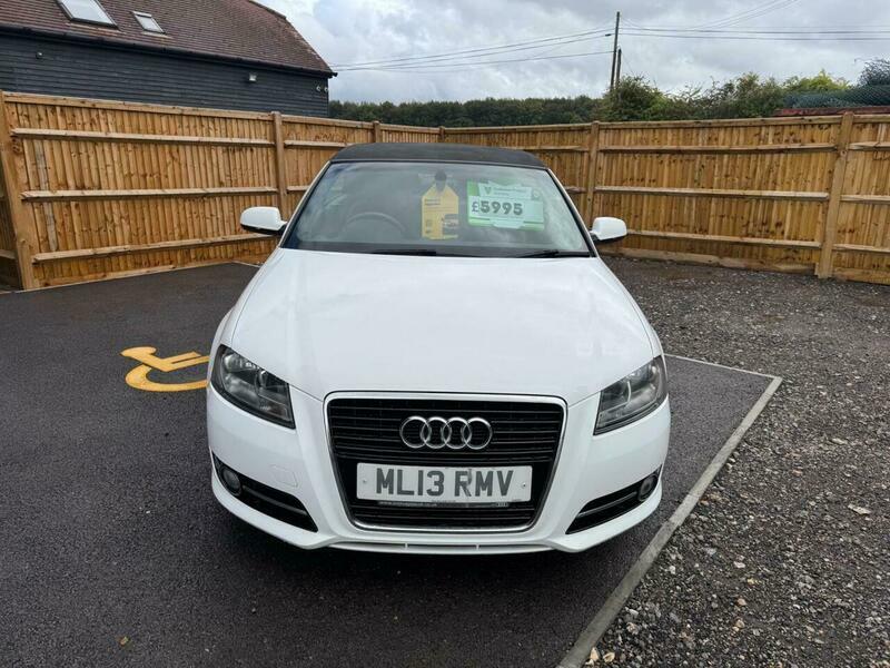 Audi A3 Cabriolet 1.6 Tdi Sport Final White #2