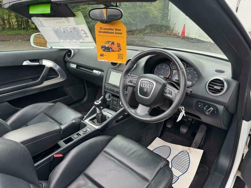 Audi A3 Cabriolet Tdi S Line Convertible Silver #35