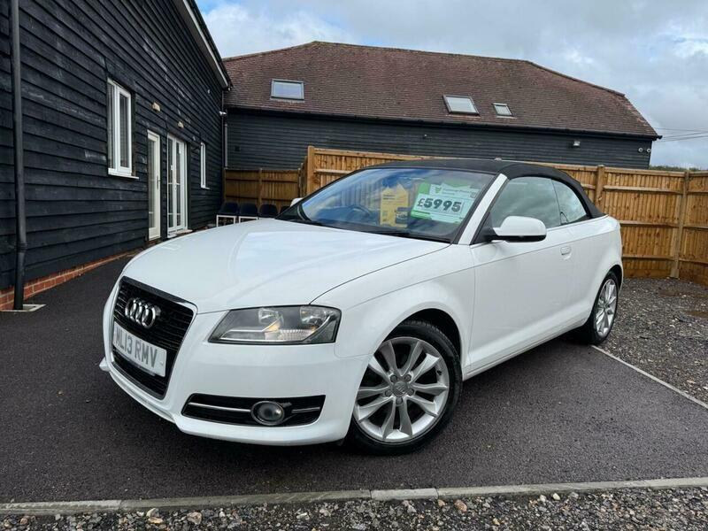 Audi A3 Cabriolet 1.6 Tdi Sport Final White #3