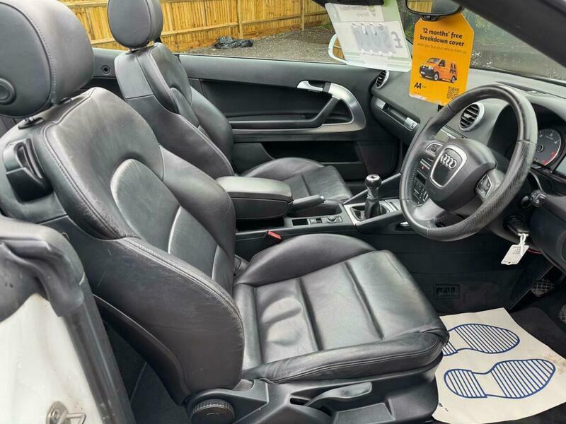 Audi A3 Cabriolet Tdi S Line Convertible Silver #27