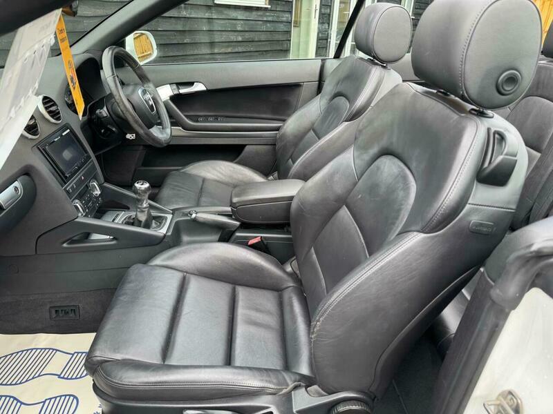 Audi A3 Cabriolet Tdi S Line Convertible Silver #33
