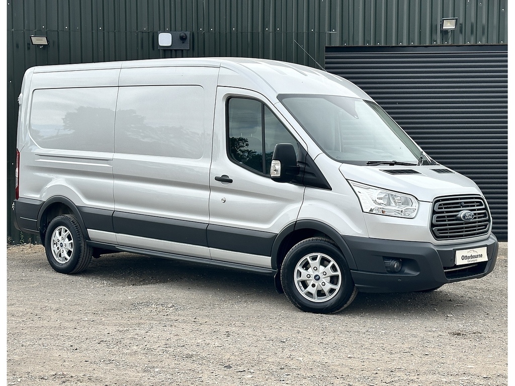 Ford Transit Custom 350 Ecoblue HV67OFG Silver #5