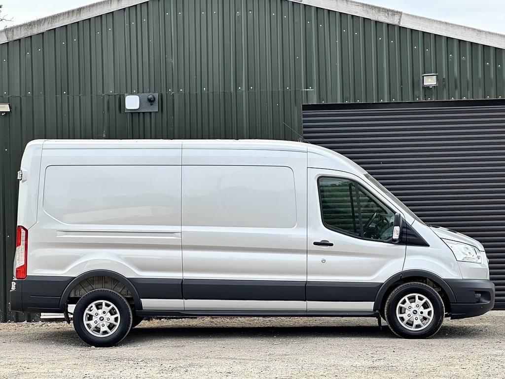 Ford Transit Custom 350 Ecoblue HV67OFG Silver #3