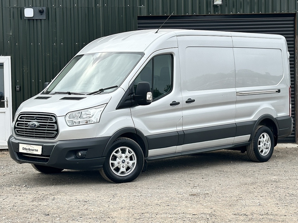 Ford Transit Custom 350 Ecoblue HV67OFG Silver #4