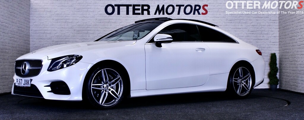 Mercedes-Benz E Class Coupe 2.0 E220d Amg Line - Ulez Compliant White