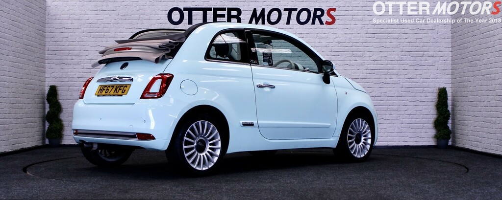 Fiat 500C 1.2 500C My17 1.2 69Hp Lounge Convertible Green #6