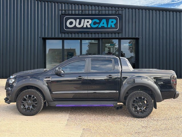 Ford Ranger 2017 3.2 Tdci Wildtrak Pickup Double Cab Diese L7GLU Black #6