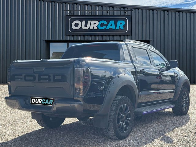 Ford Ranger 2017 3.2 Tdci Wildtrak Pickup Double Cab Diese L7GLU Black #3