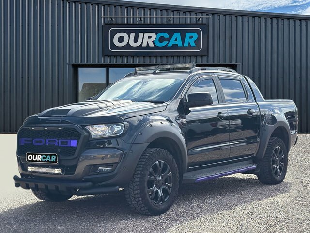 Ford Ranger 2017 3.2 Tdci Wildtrak Pickup Double Cab Diese Black