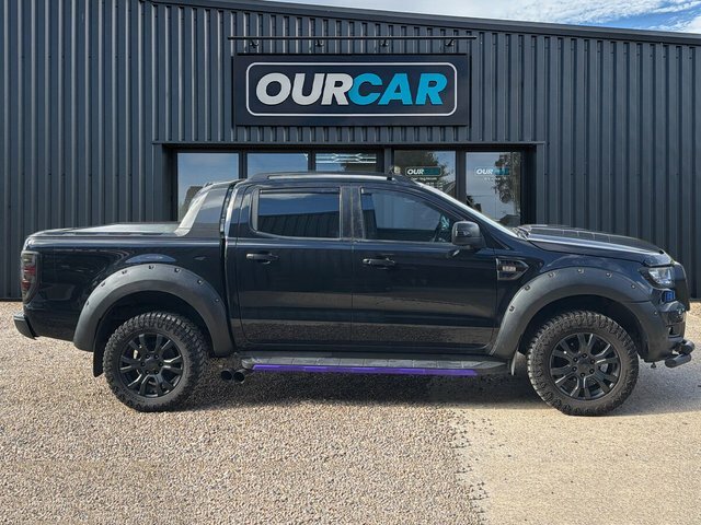 Ford Ranger 2017 3.2 Tdci Wildtrak Pickup Double Cab Diese L7GLU Black #2
