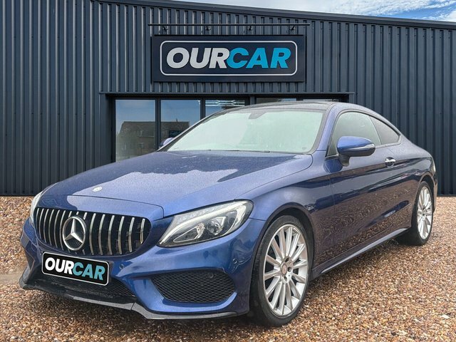Mercedes-Benz C Class 2016 2.1 C250d Amg Line Premium Coupe Blue
