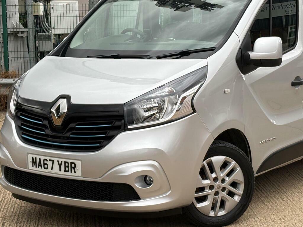 Renault Trafic 1.6 Dci Energy 29 Sport Nav Crew Van Lwb Euro 6 S Silver #3